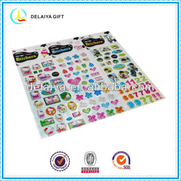 puffy stickers for children decoration